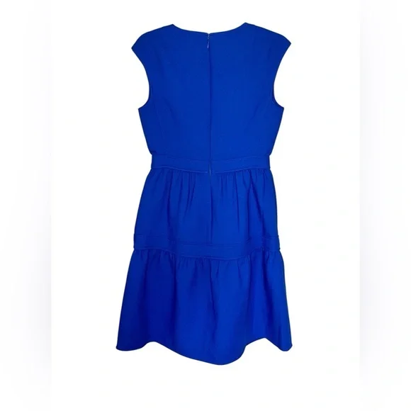 TORY BURCH Jane Dress in Blue Dahlia Size 2 - Picture 7 of 8